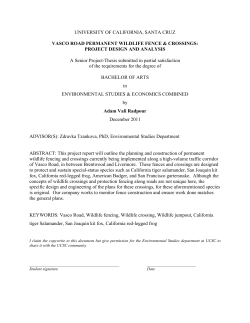 PROJECT DESIGN AND ANALYSIS A Senior