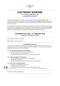 electronic warfare - European Antennas