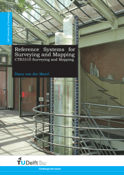 Reference Systems for Surveying and Mapping