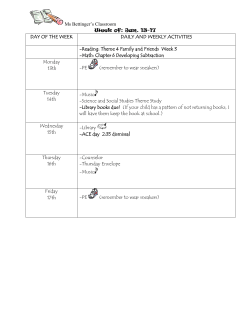 Miss Cho`s Classroom