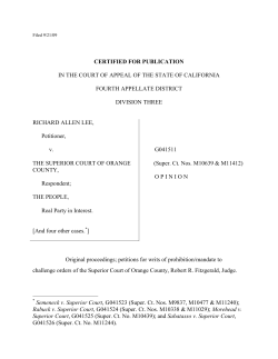 LEE v. [And four other cases.*] | FindLaw