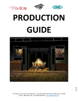 Pavilion Production Guide 09.16