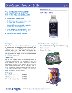 3-80 A/C Re-New Product Bulletin - Nu