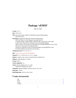 Package `rEMM`