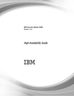 High Availability Guide