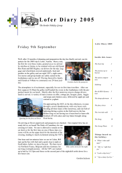 Lofer Diary 2005 - Borderholidaygroup.com