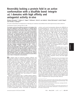 Full Text PDF - The von Andrian Lab