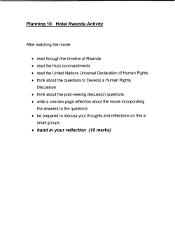 Pl 10 Hotel Rwanda