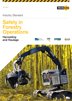 Safety in Forestry Operations