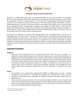 Guatemala Information