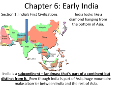 Chapter 6: Early India - The Official Site - Varsity.com
