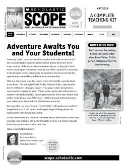 Adventure Awaits You and Your Students!
