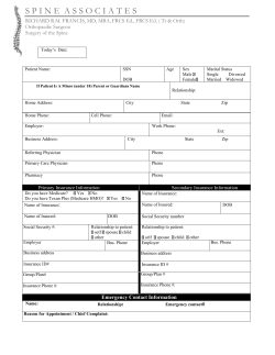 S P I N E  A S S O C I A T E S