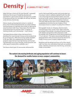 AARP Density Fact Sheet