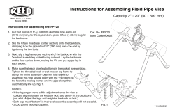 34 Pipe Vise - Reed Manufacturing