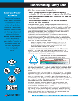 Understanding Safety Cans