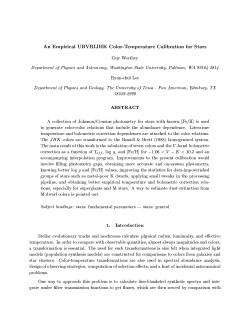 An Empirical UBVRIJHK Color-Temperature Calibration for Stars