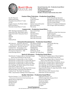 Guercio Current 2017 Resume 1.3.17