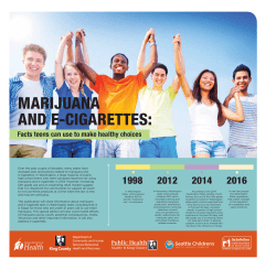 marijuana and e-cigarettes