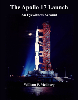 The Apollo 17 Launch: An Eyewitness Account