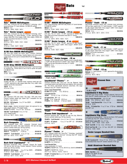 B78 2013 Markwort Baseball Softball Catalog