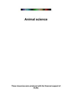 Animal science