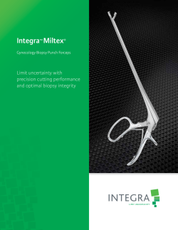 Gynecology Biopsy Punch Forceps