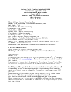 Minutes - Florida Department of Environmental Protection