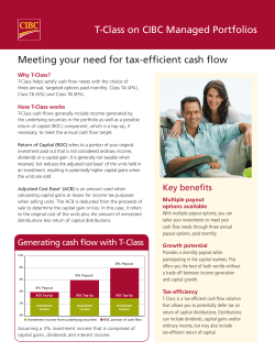 Introducing T-Class on CIBC MPS