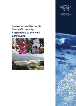 Innovations in Corporate Global Citizenship: Responding to the