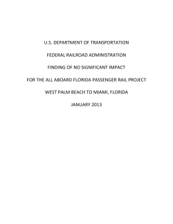 All Aboard Florida &ndash;West Palm Beach to Miami