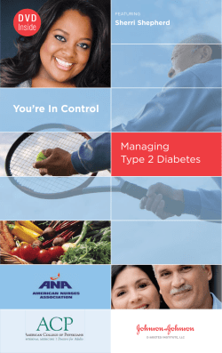 You`re In Control: Managing Type 2 Diabetes