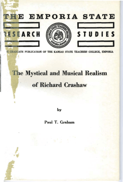 of Richard Crashaw