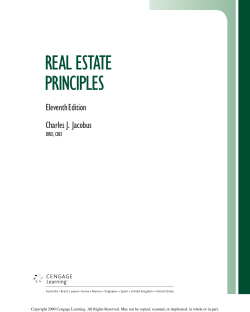 real estate principles