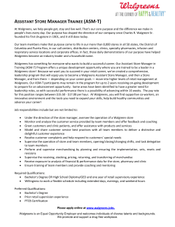 assistant store manager trainee (asm-t)