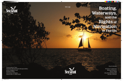 Boating, Waterways and the Rights of Navigation in Florida