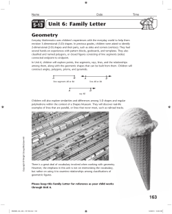 Unit 6: Family Letter - Everyday Mathematics