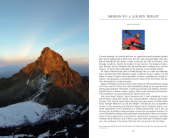 mission to a golden height