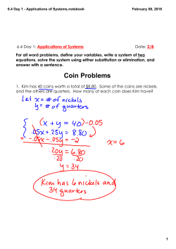 6.4 Day 1 - Applications of Systems.notebook