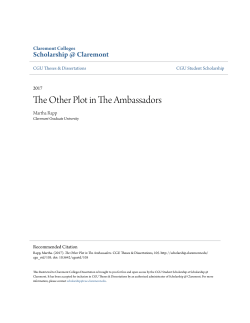 The Other Plot in The Ambassadors