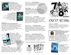 GREAT READS: