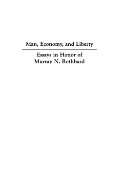 From the Economics of Laissez Faire to The
