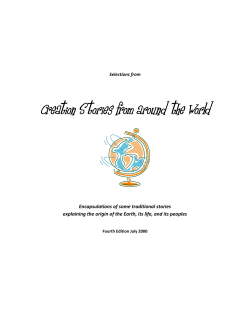 Creation Stories from around the World