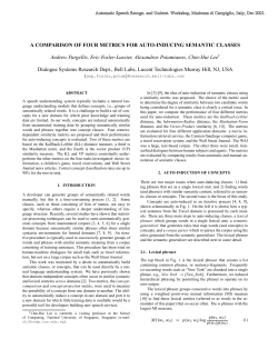 MI(wi,w2) = p(wi,w2)logp(wi,w2) p(wi)p(w2)