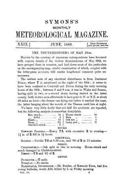 METEOROLOGICAL MAGAZINE.