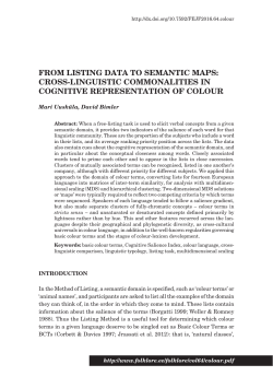 From Listing Data to Semantic Maps