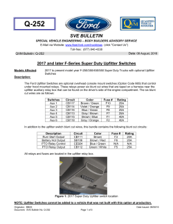Q-252 - Ford Fleet