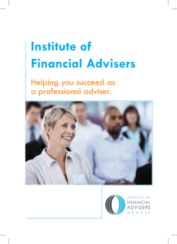 8 principles that IFA members stand for