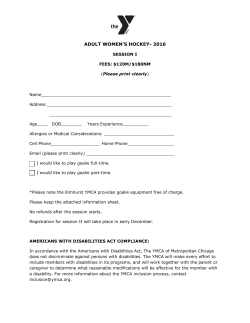 adult women`s hockey- 2016