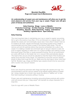 Mountain Rug Mills Rugs and Carpet